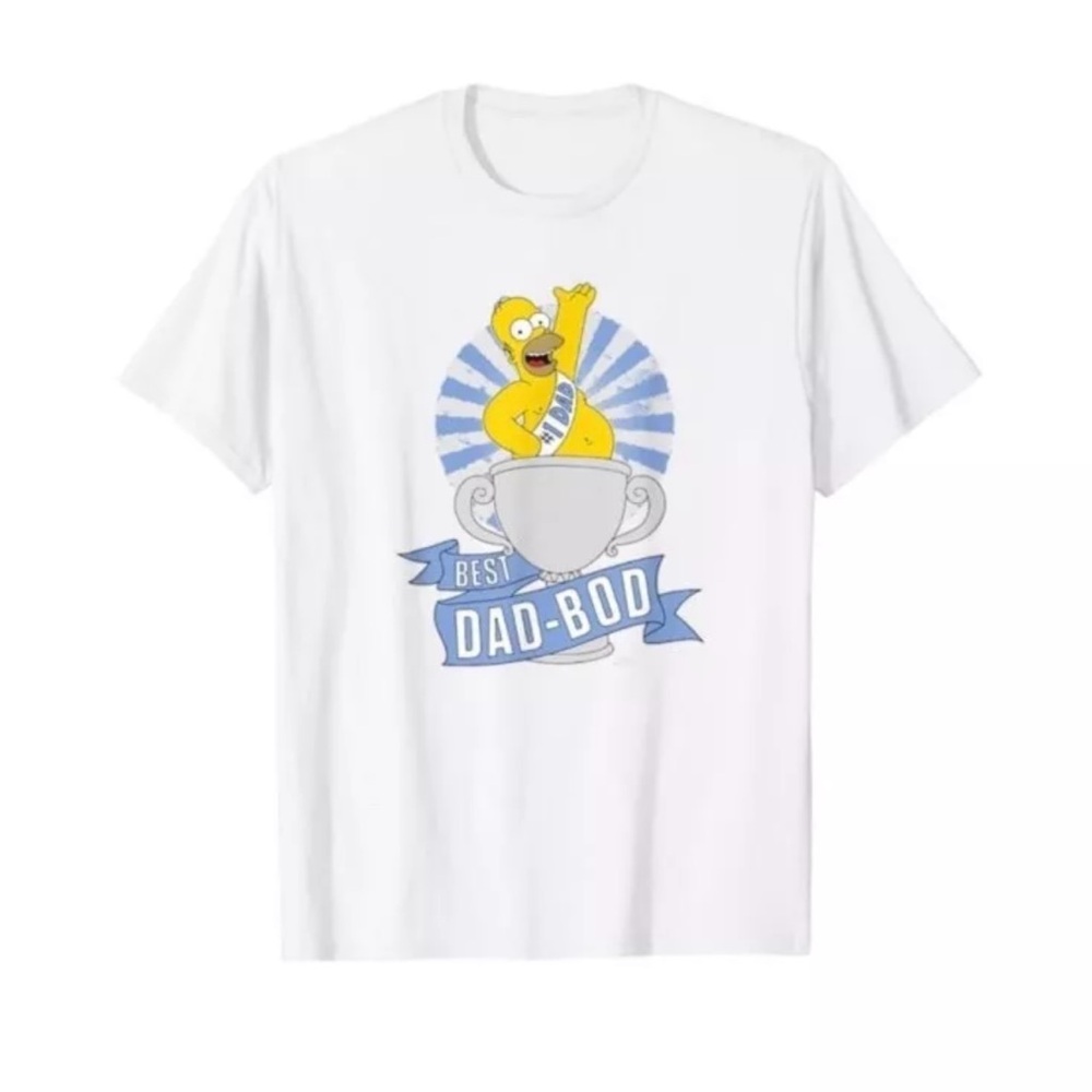The Simpsons Father's Day Homer Best Dad Bod T-Shirt